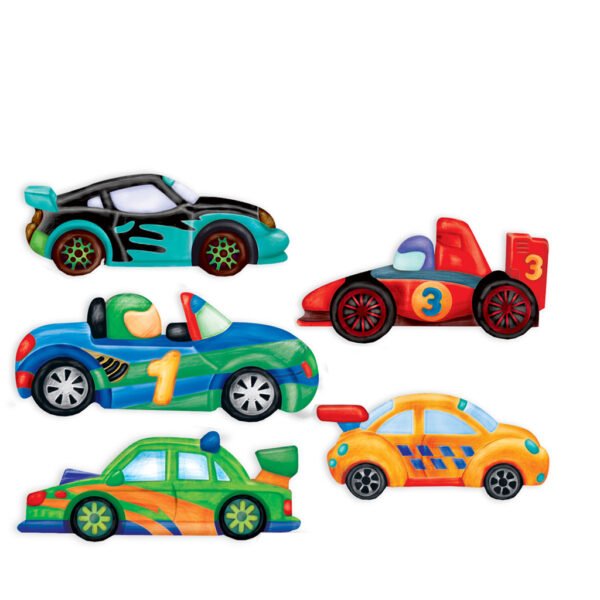 Kūrybinis gipsinių automobilių rinkinys