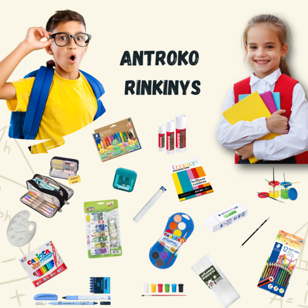 Antroko rinkinys universalus