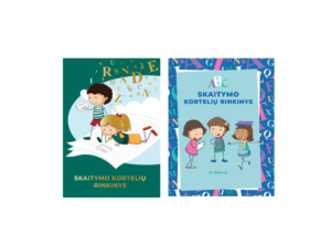 Skaitymo kortelių 1 ir 2 dalių komplektas!