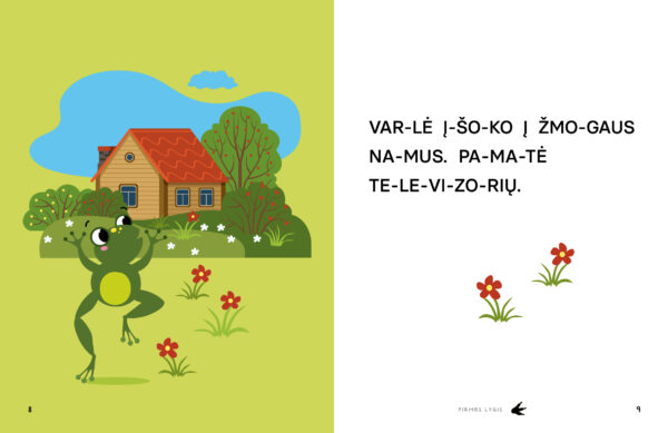 Knyga. Skiemenuotos pasakos "Drakono uodega"