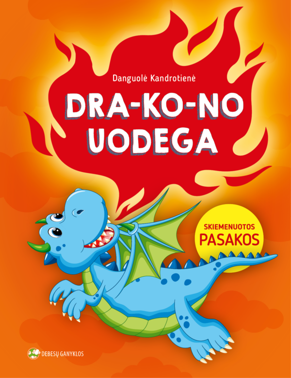 Knyga. Skiemenuotos pasakos "Drakono uodega"