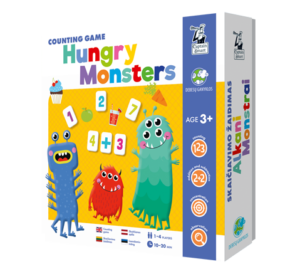 Edukacinis žaidimas „Hungry Monsters" (Alkani monstrai)