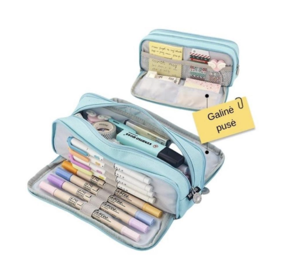 3-jų skyrių Penalas/pieštukinė